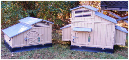 Snap Lock Standard and Large Chicken Coops for comparison